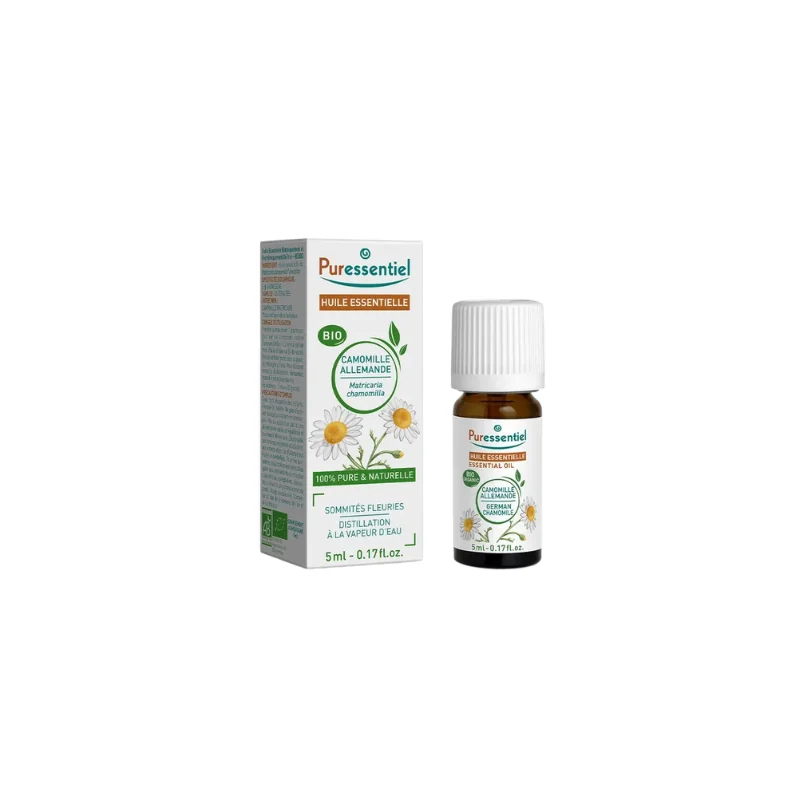 Puressentiel Huile Essentielle BIO de Camomille Matricaire, 5 ml