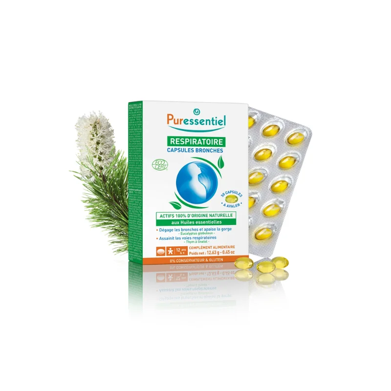 Puressentiel 30 Capsules Bronches