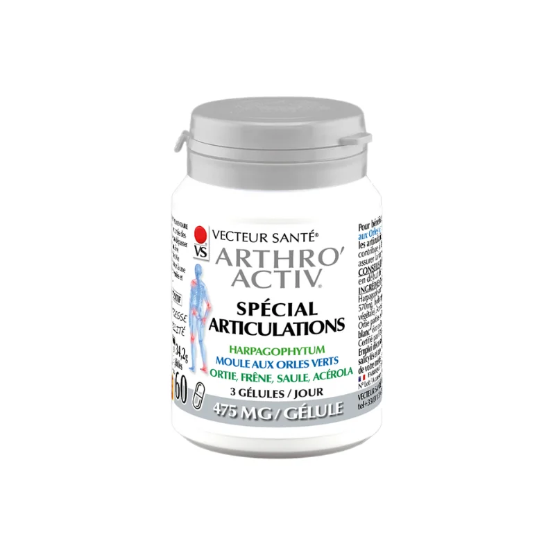 Vecteur santé Arthro'Activ Harpago 60 gélules