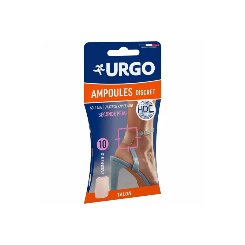 Urgo Ampoules Discret Talon 10 Pansements