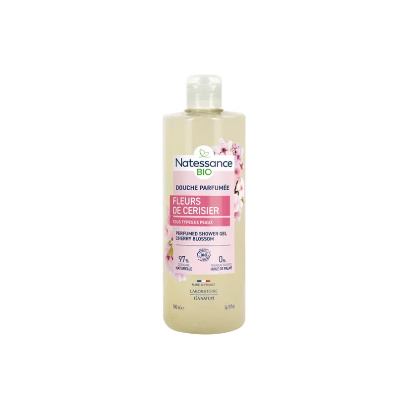 Natessance Douche parfumée Fleurs de Cerisier 500ml