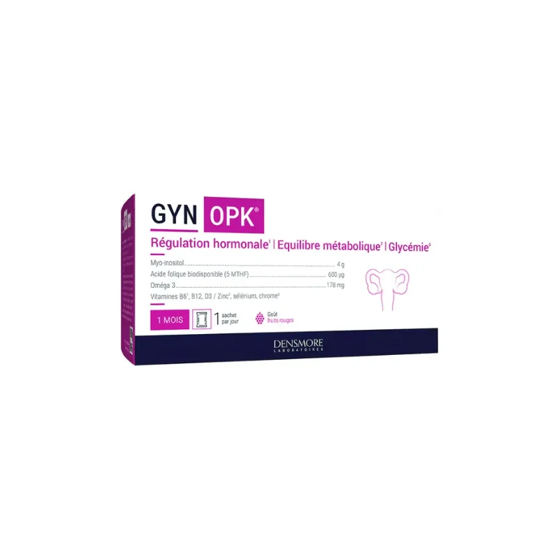 Densmore Gynecologie Gyn OPK Goût Fruits Rouges 30 Sachets