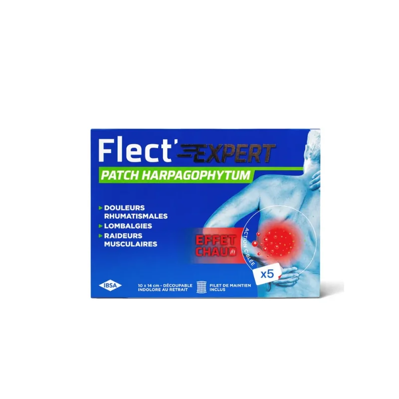 IBSA Flect'Expert Patch Harpagophytum x5