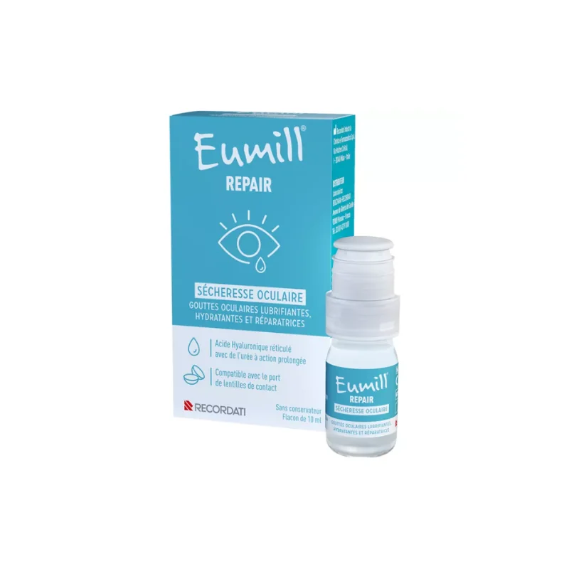 Eumill Repair Collyre Sécheresse Oculaire 10ml