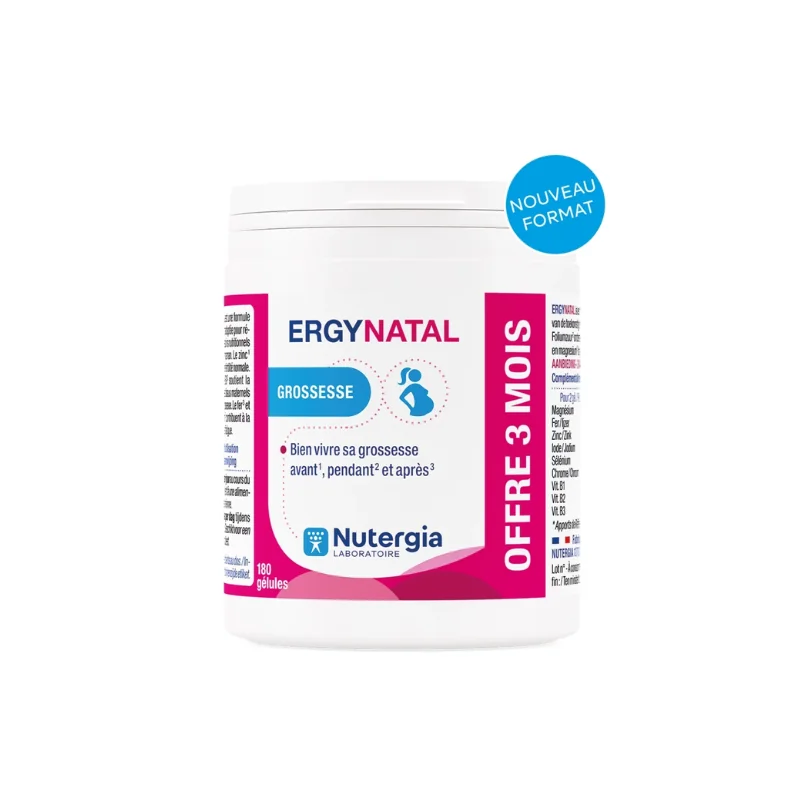 Nutergia ERGYNATAL 180 gélules
