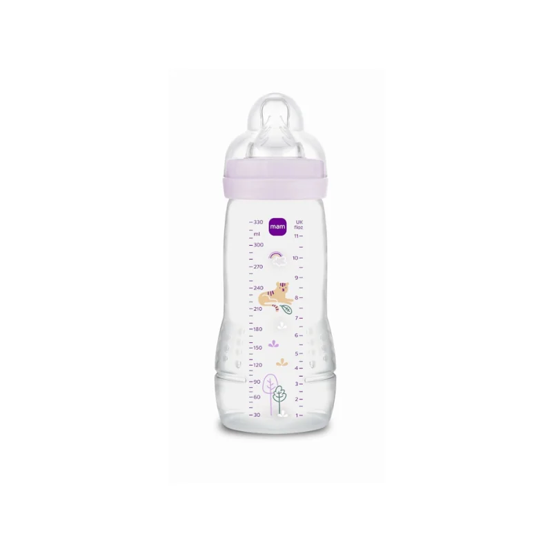 MAM Easy Active Biberon 2ème Age 6 Mois + Débit Très Rapide 330ml
