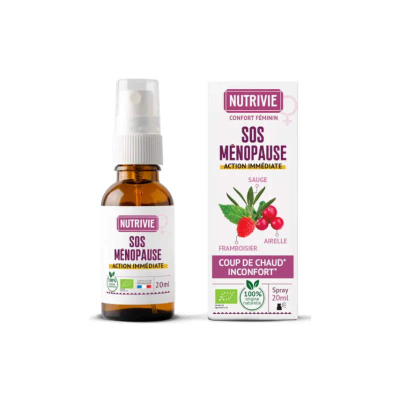 Nutrivie SOS Ménopause spray 20ml