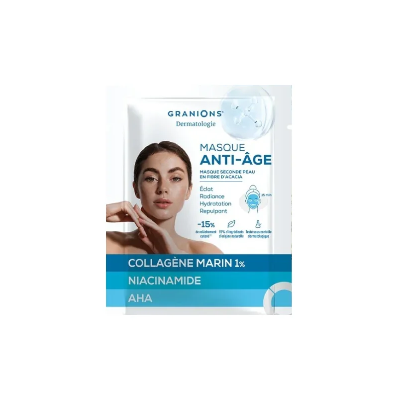 Granions Anti-âge masques éclat x1