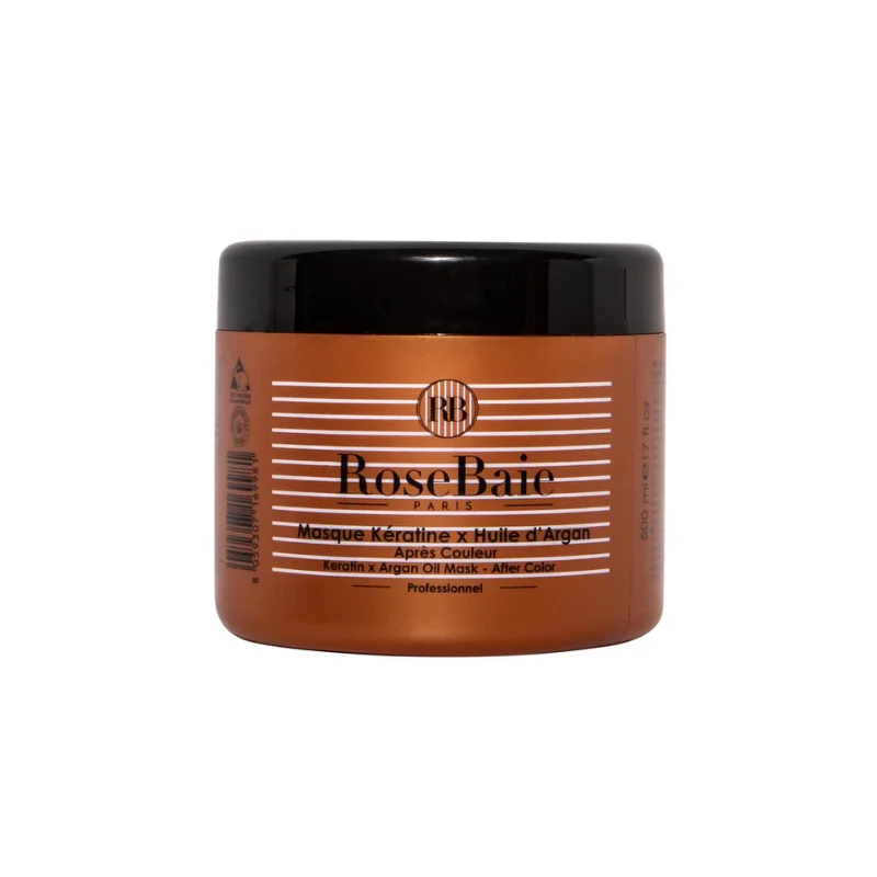 Rose Baie Masque argan post-coloration anti-oxydant & protection 500ml
