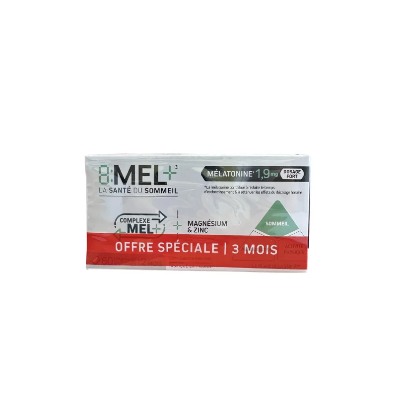8:mel+ mélatonine 1,9mg