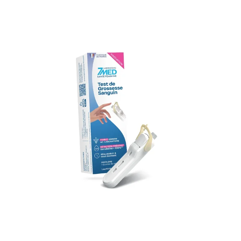 Laboratoire 7MED Test De Grossesse Sanguin, 1 Unité