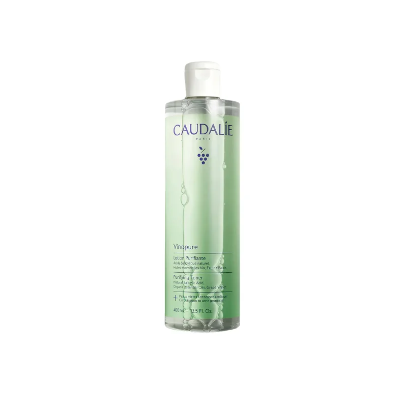 Caudalie Vinopure Lotion Purifiante à l'Acide Salicylique - 400mL