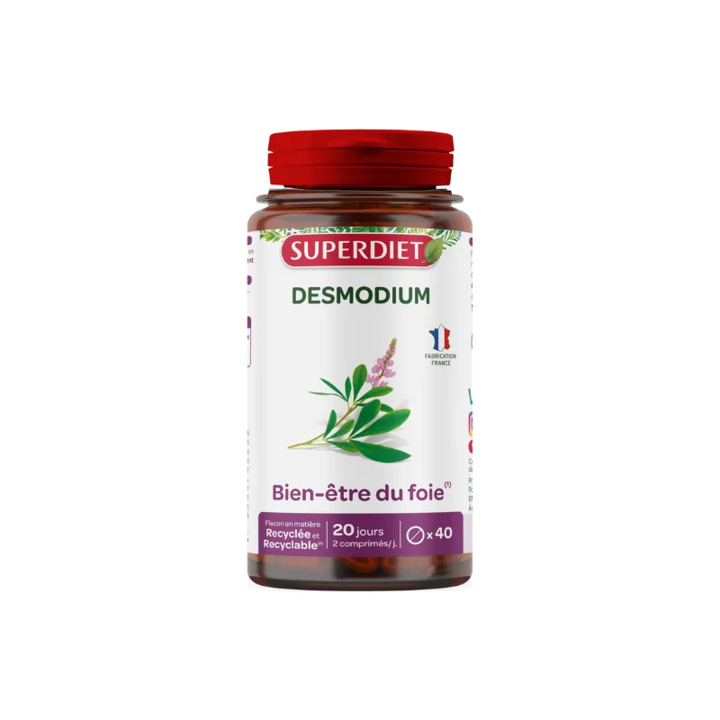 Superdiet Desmodium 40 comprimés