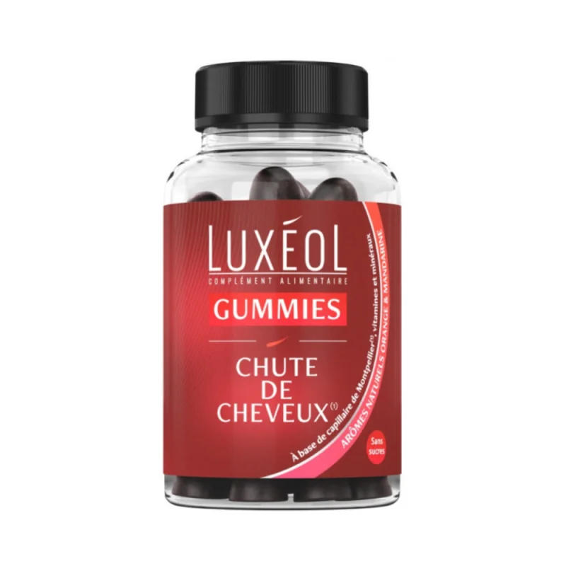 Luxeol Chute de Cheveux, 60 Gummies