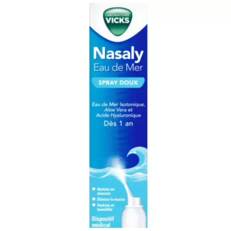 VICKS NASALY Eau de Mer Spray Doux 120ml