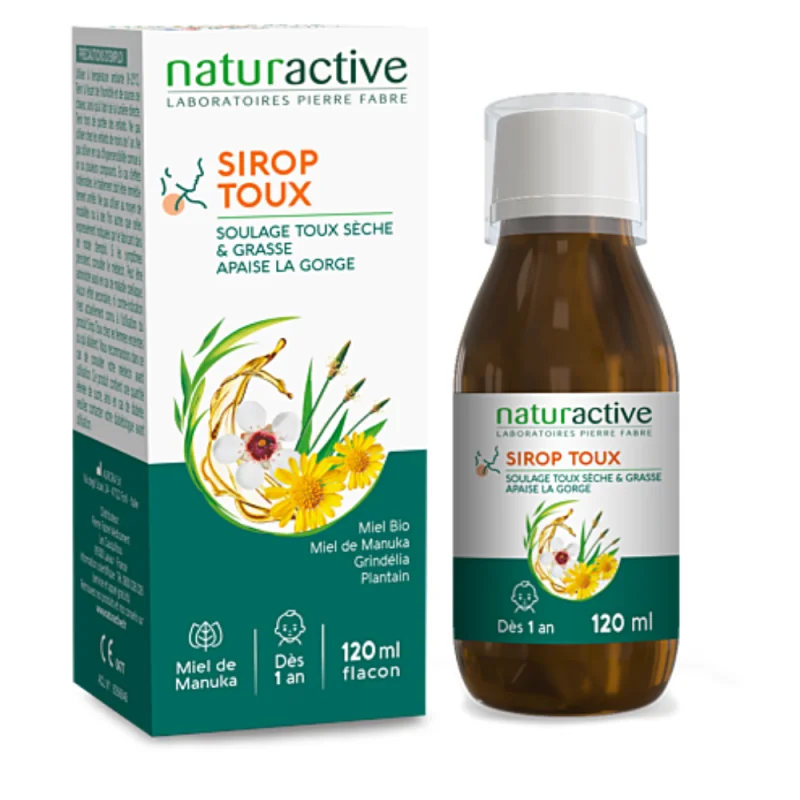 Naturactive Sirop Toux Sèche & Grasse 120ml