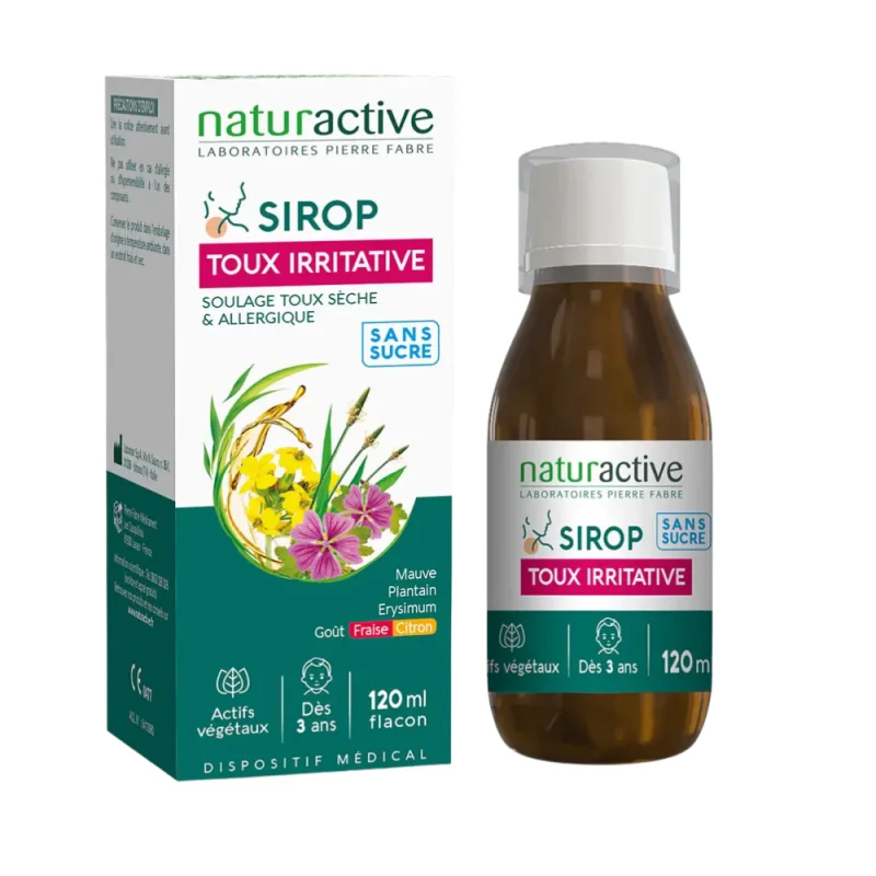 Naturactive Sirop Toux Irritative 120ml