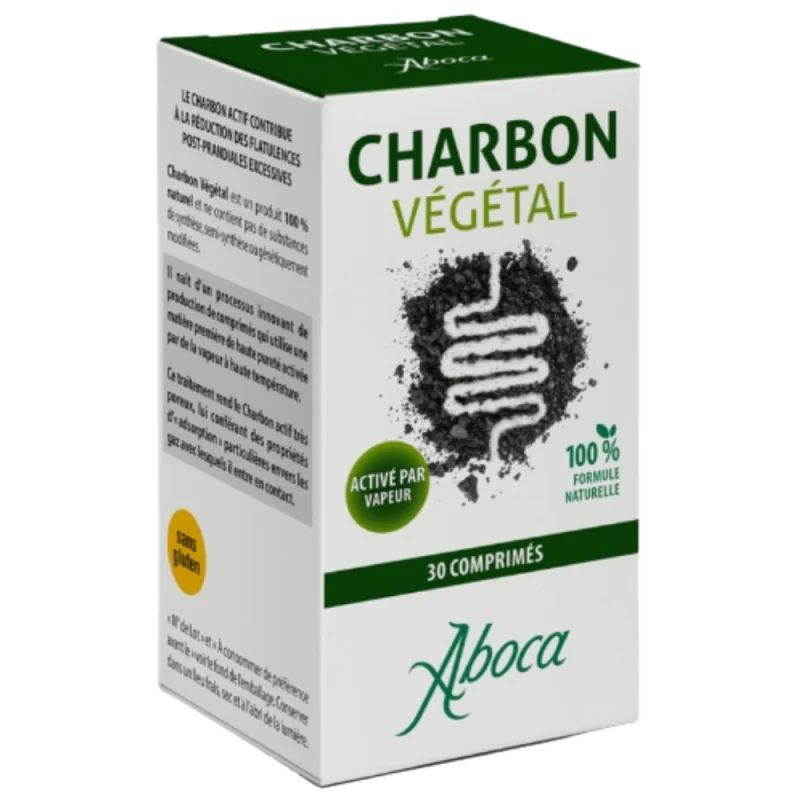 Aboca Charbon Végétal 30 Comprimés