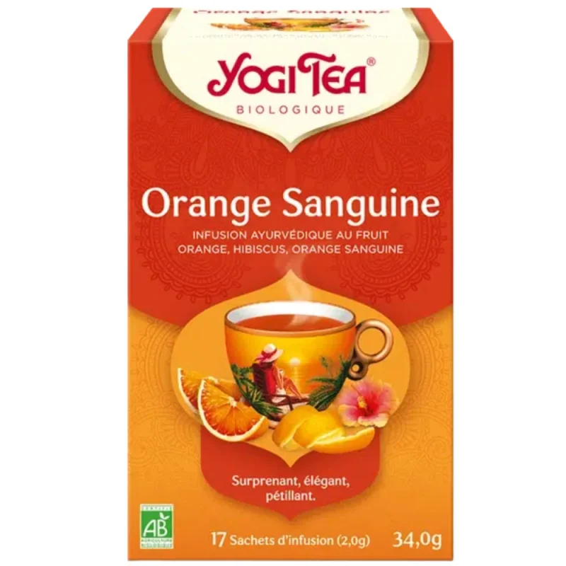 Yogi Tea orange sanguine 17 sachets