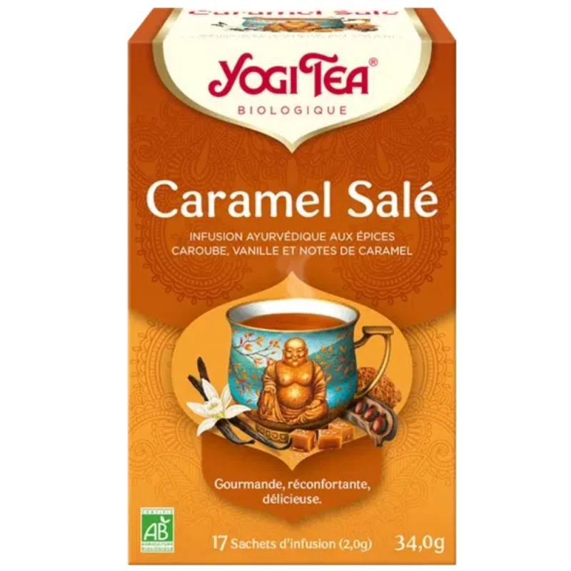 Yogi Tea Caramel salé 17 sachets