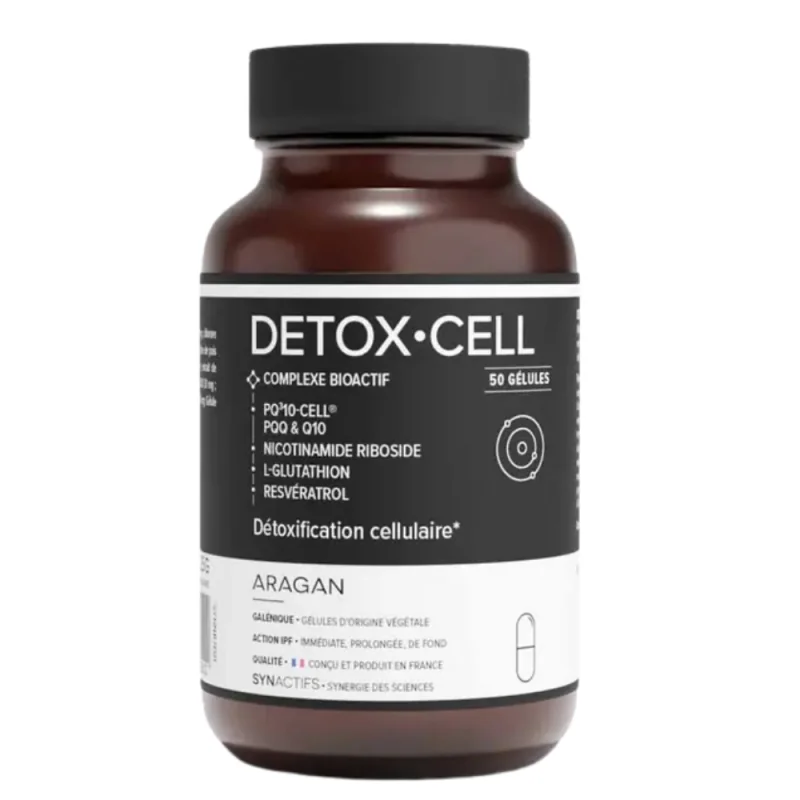 Aragan Detox Cell Vitalité Cellulaire 50 gélules
