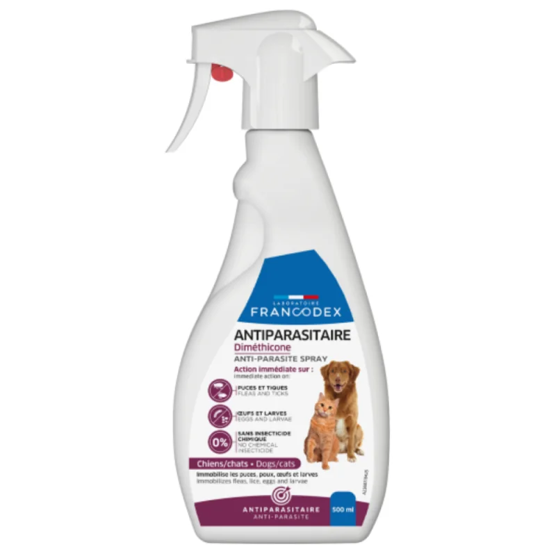 Francodex Spray Antiparasitaire diméthicone