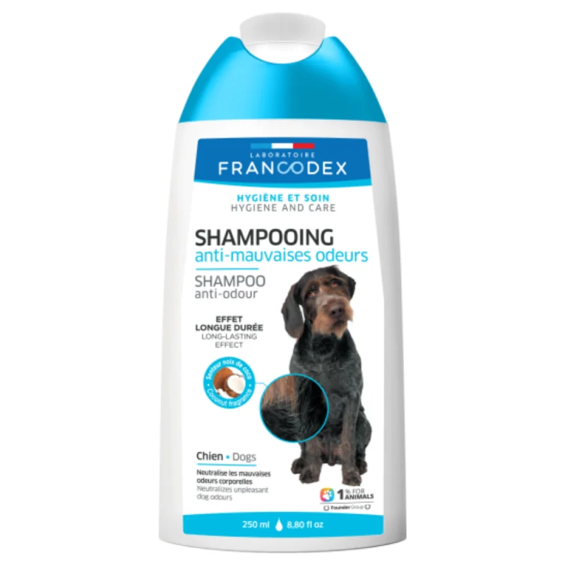 Francodex Shampooing Anti-Mauvaises Odeurs 250ml