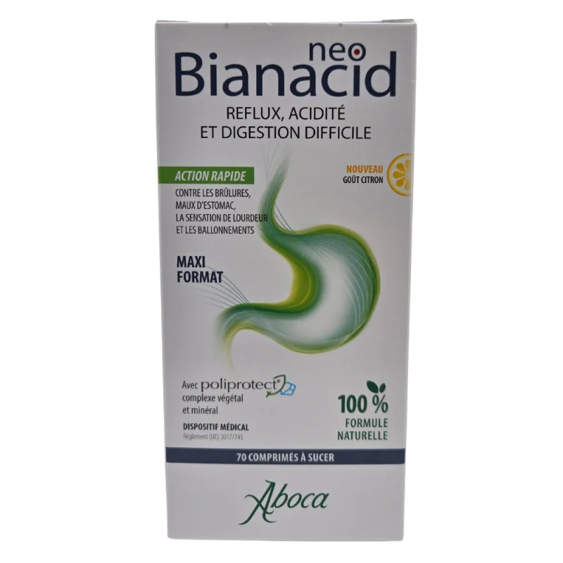 Aboca Neobianacid Citron 70 comprimés à sucer