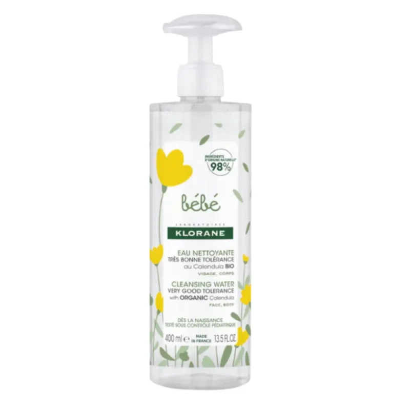 Klorane Eau Nettoyante 400 ml
