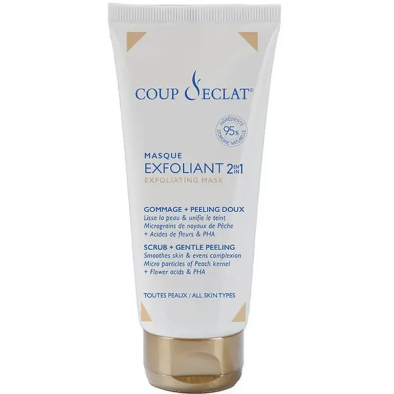 Coup D’Eclat – Masque exfoliant 2 en 1 75ml