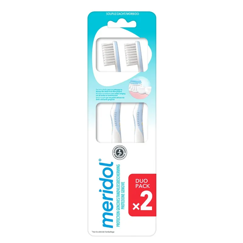 Méridol Brosse à Dents Protection Gencives Duo Souple
