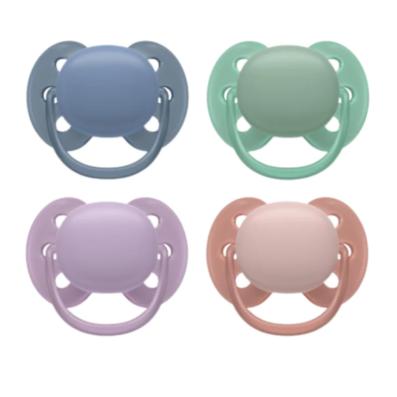 Avent Ultra Soft – Lot de 2 Sucettes 6-18 Mois  – Coloris aléatoires