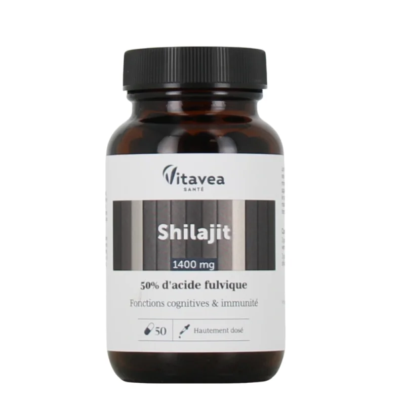 Vitavea Shilajit 50 gélules