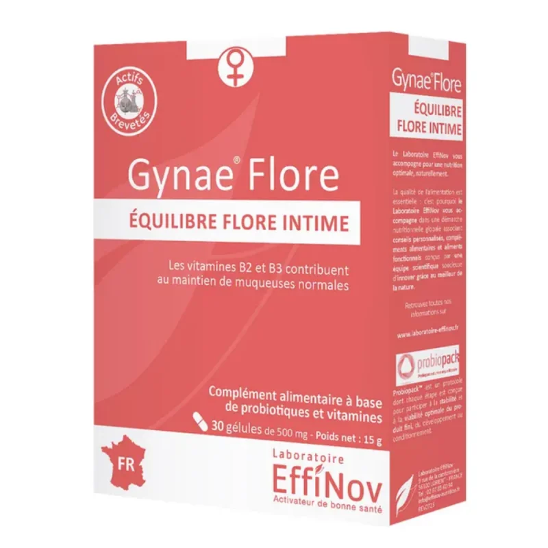 Effinov Nutrition Gynae Flore – 30 gélules