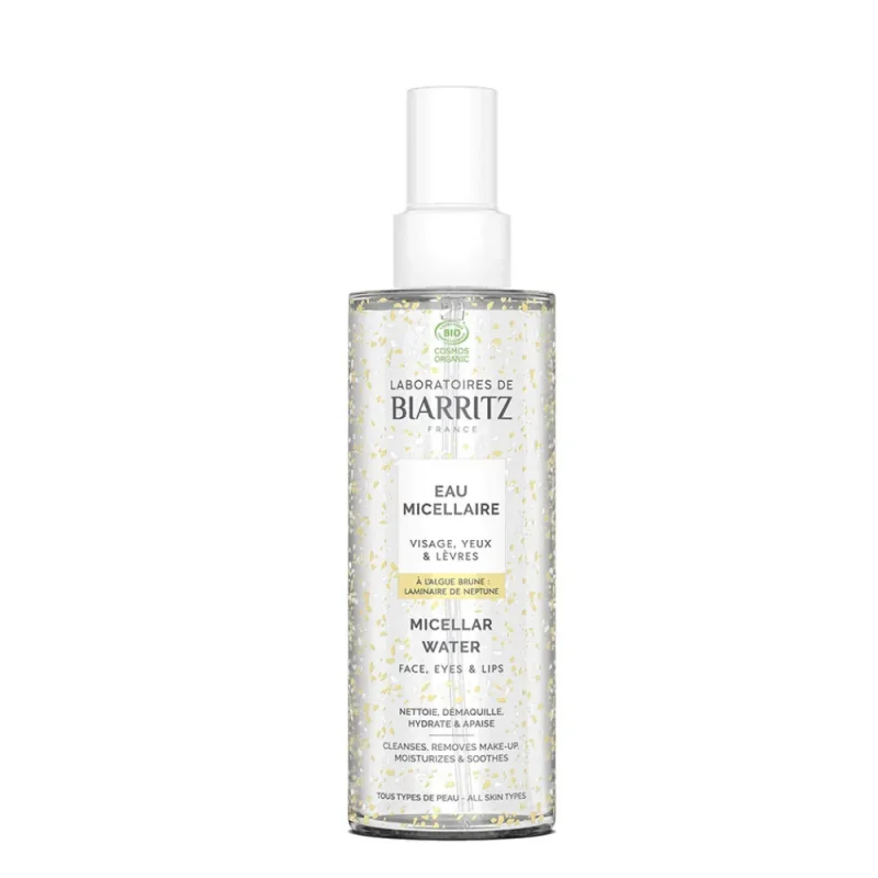 Laboratoires De Biarritz Nettoyants Eau Micellaire Bio Visage, yeux & lèvres 200ml
