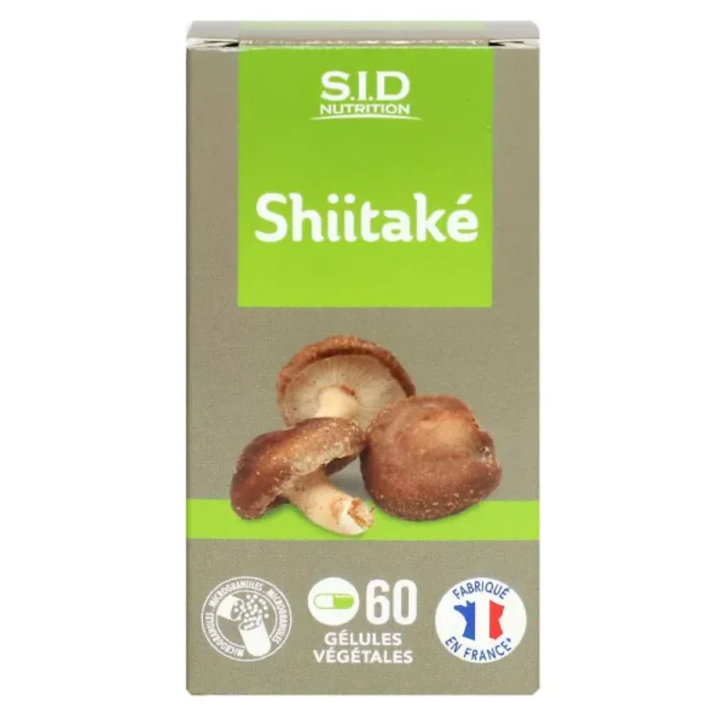 SID NUTRITION Shiitake 60 gélules végétales 60 gélules