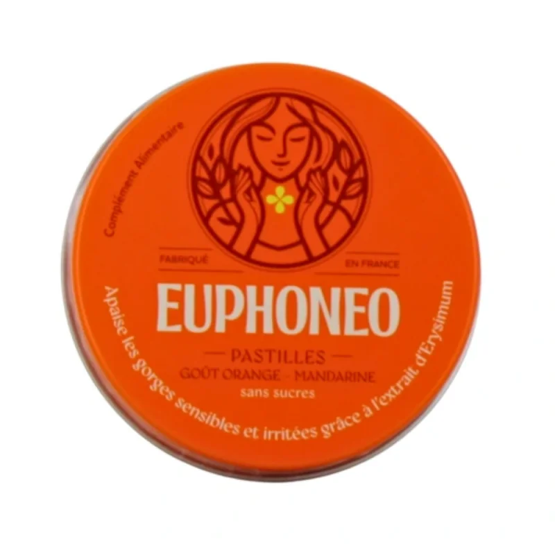 Euphoneo Pastilles Orange 50 pastilles