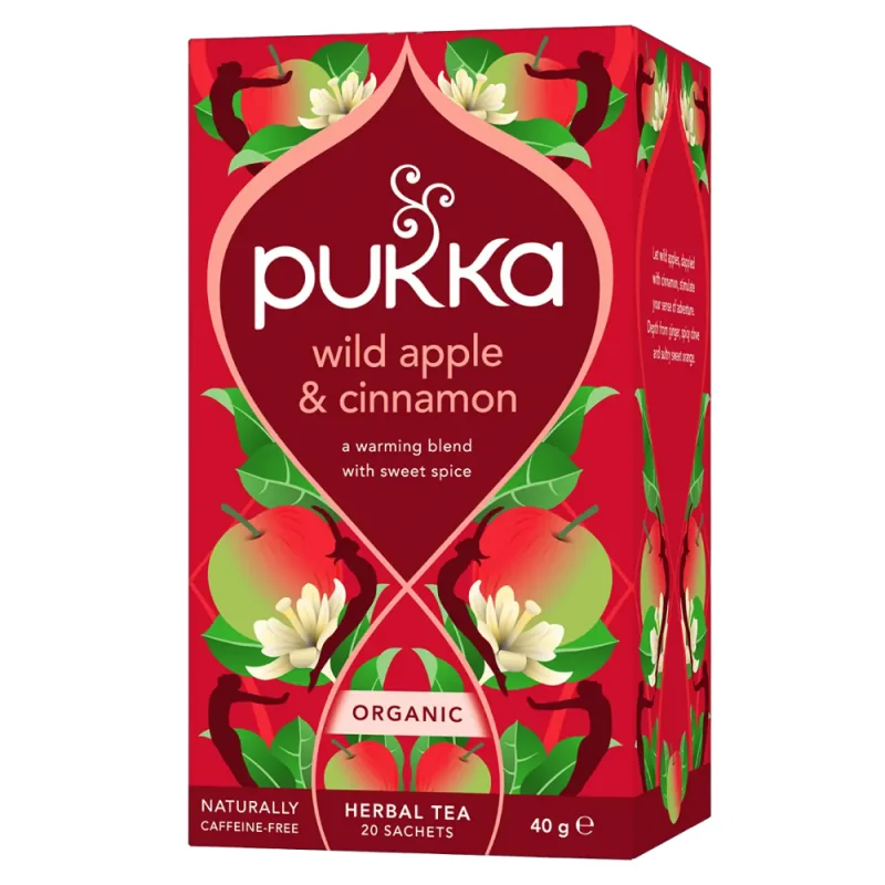 Pukka Tisane Pomme Cannelle Bio 20 sachets