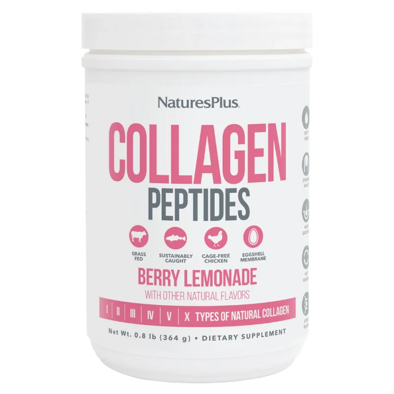 Nature Plus Peptides de collagène Limonade aux baies 364g