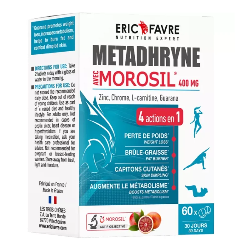 Eric Favre Métadhryne Morosil 400 mg 60 comprimés