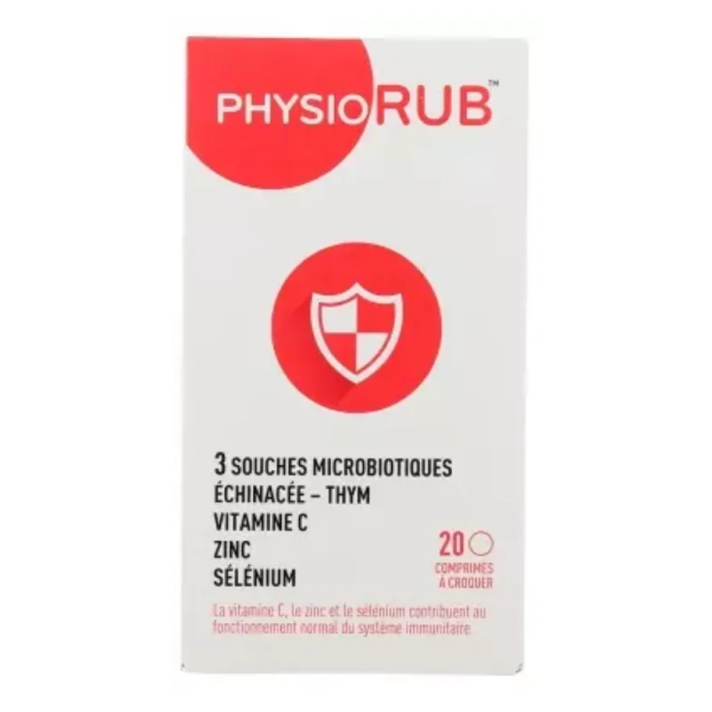 Laboratoire Immubio Physiorub 20 Comprimés