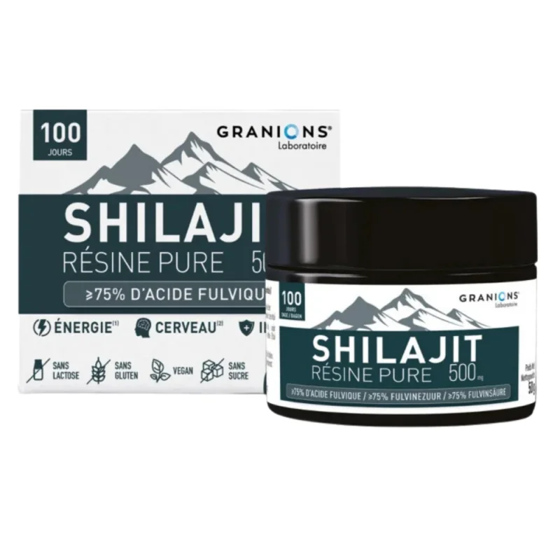 Granions Shilajit Resine Pure 500 mg