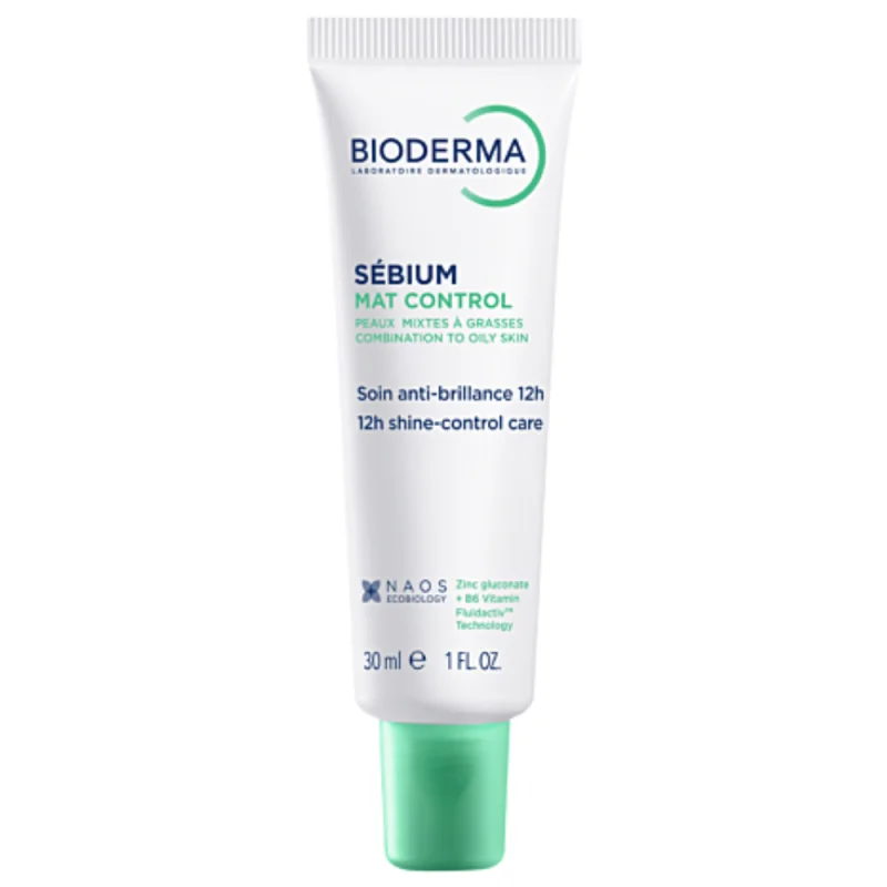 Bioderma Sébium Mat Control crème matifiante hydratante peau grasse 30ml
