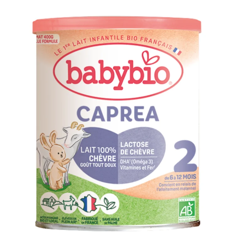 Babybio Lait Capréa 2 - Boîte 400 gr