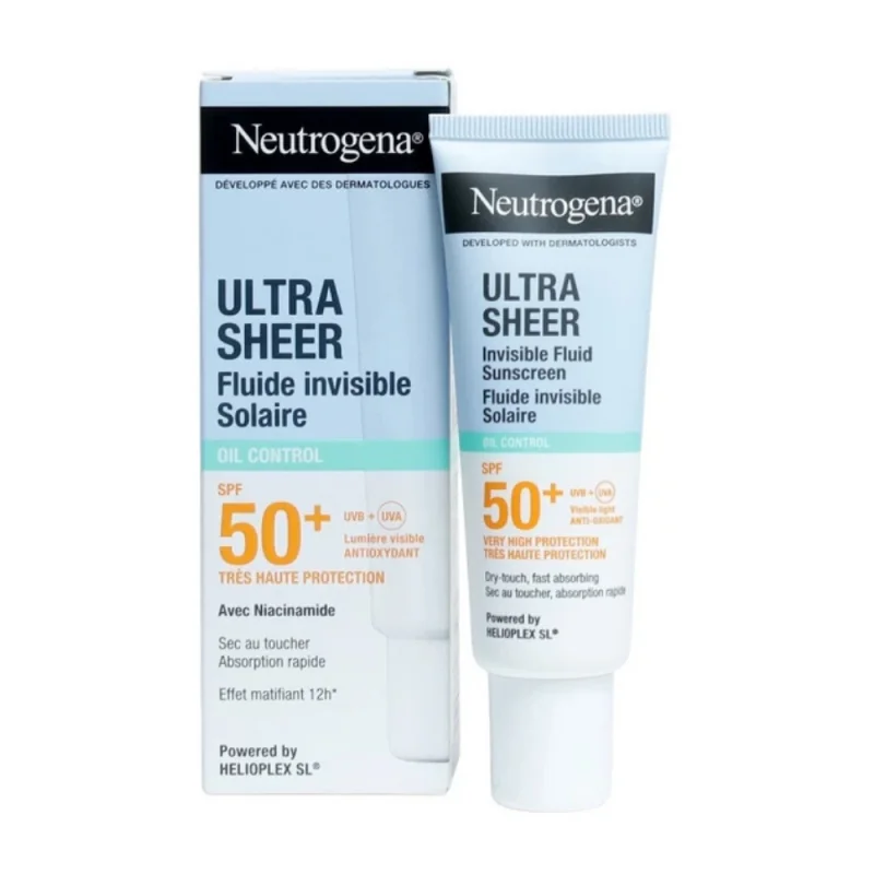 Neutrogena Ultra Sheer Fluide solaire invisible Oil Control SPF 50+