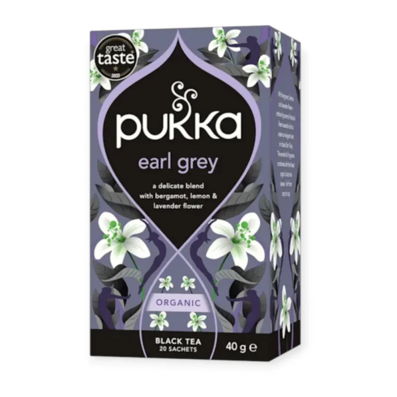 Pukka Earl Grey 20 sachets de thé noir