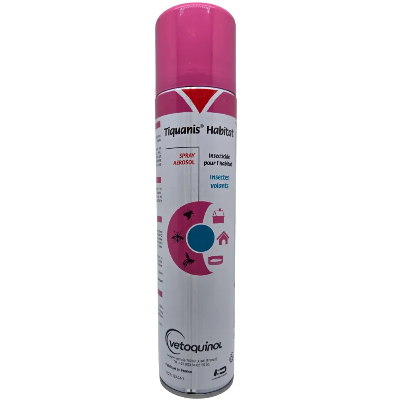Vetoquinol Tiquanis Habitat Insectes Volants 300 ml