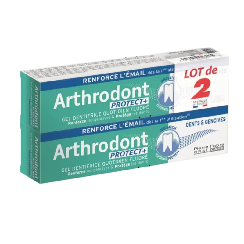 Arthrodont Protect + Gel Dent Fluoré 2 x 75 ml