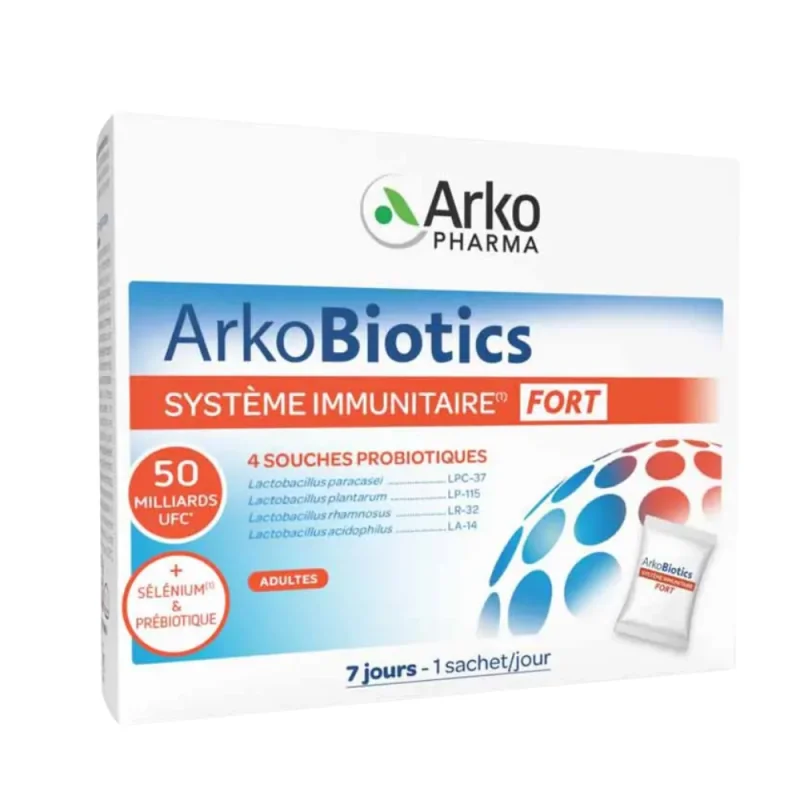 Arkopharma Arkobiotics Système Immunitaire Fort 7 Sachets